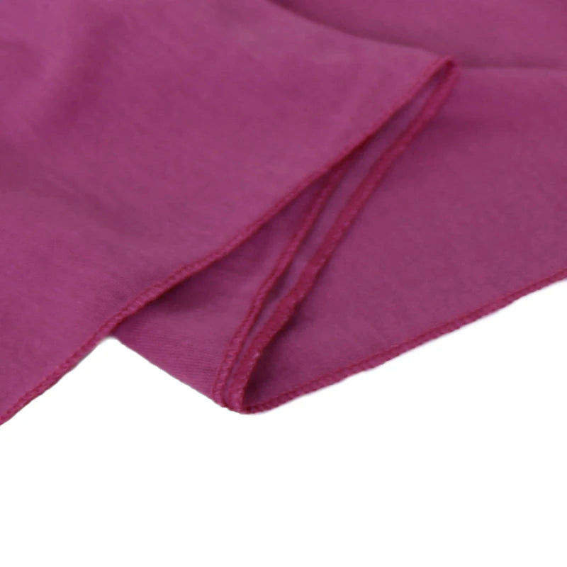 Soft Stretch Jersey Hijab Scarf, 85 × 180 cm Wrap