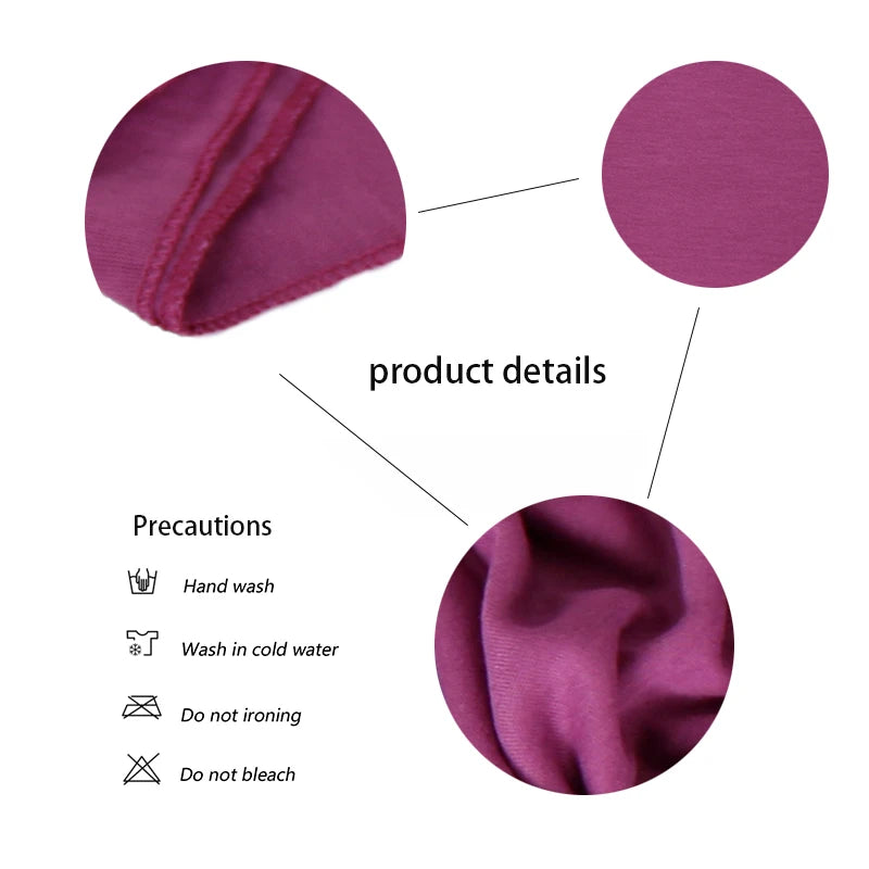 Soft Stretch Jersey Hijab Scarf, 85 × 180 cm Wrap