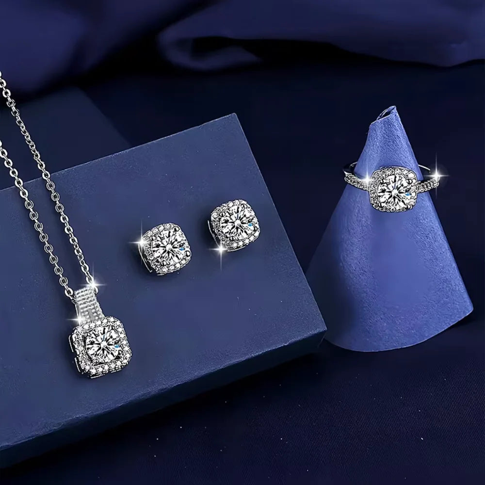 Luxury Zircon Jewelry Set