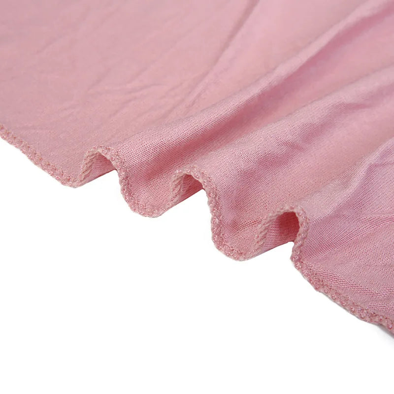 Soft Jersey Instant Hijab, Pre-Sewn 60 × 170 cm
