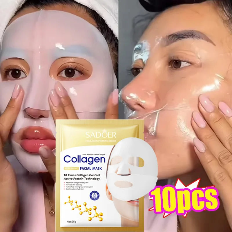 Collagen Anti-Wrinkle Face Mask (10pcs)