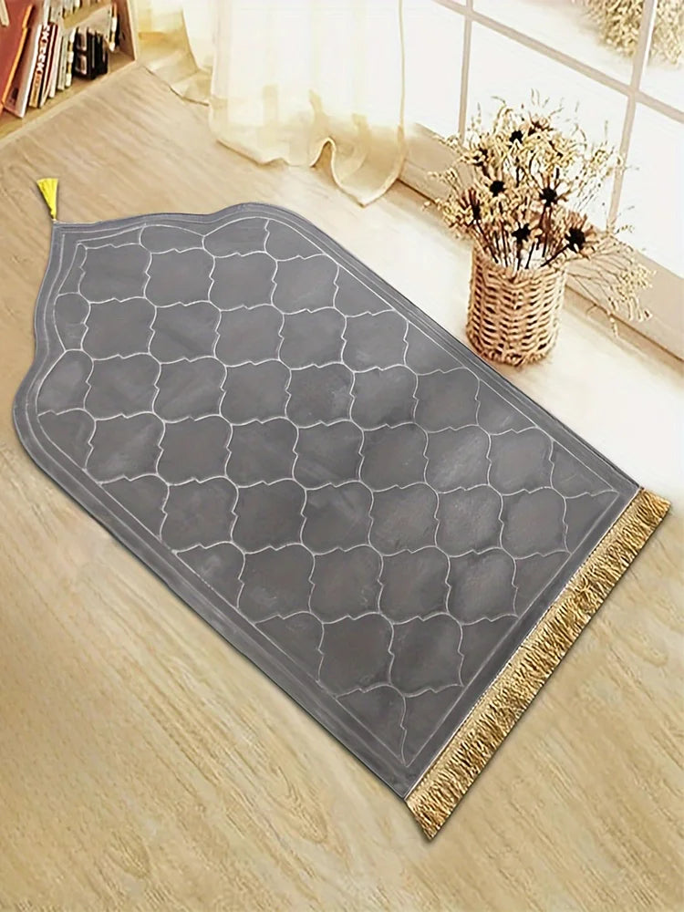 Printed Plush Prayer Mat