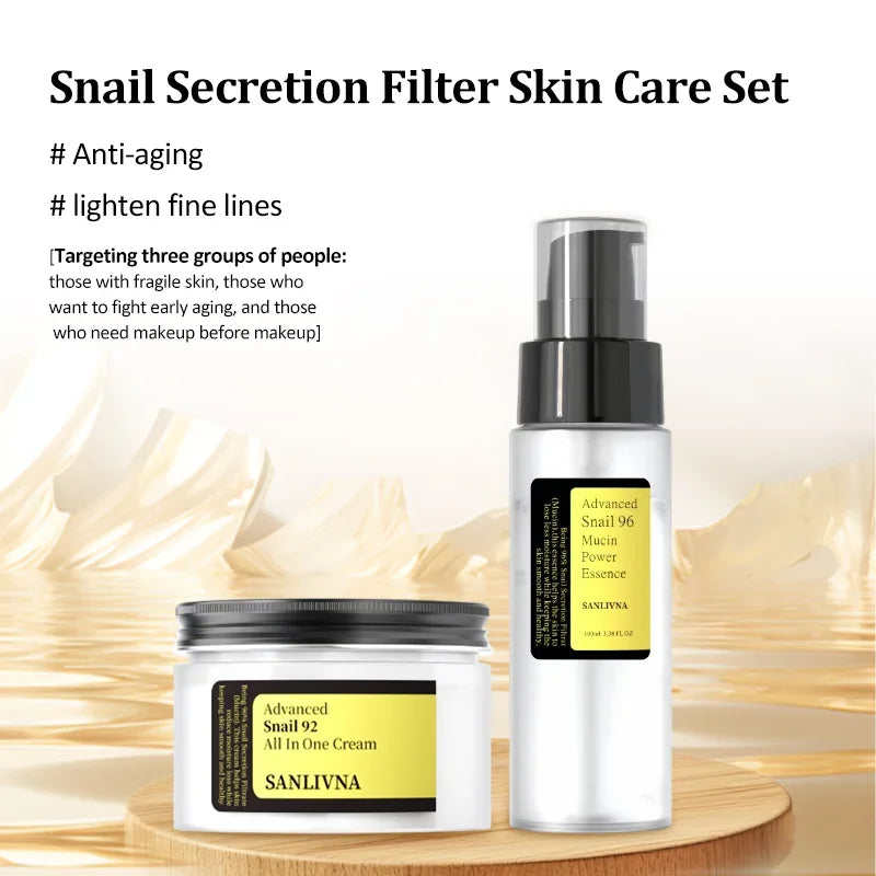 Snail 92% Mucin Duo Cream & Essence