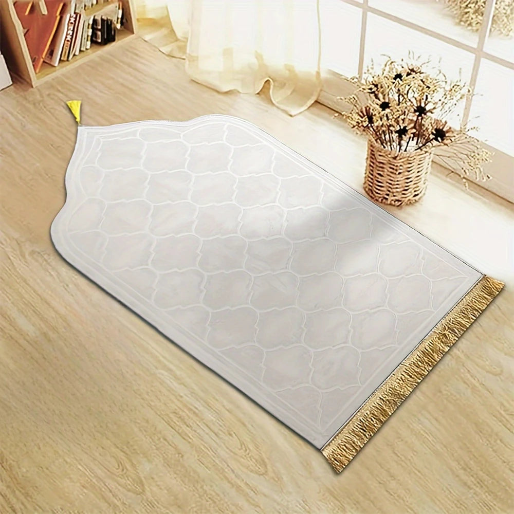 Printed Plush Prayer Mat
