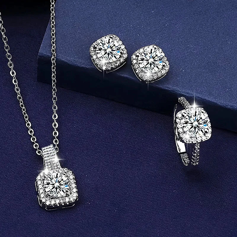Luxury Zircon Jewelry Set