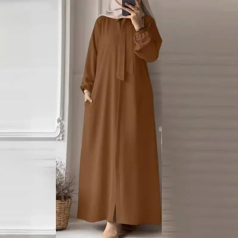Dubai Full Length Abaya Robe