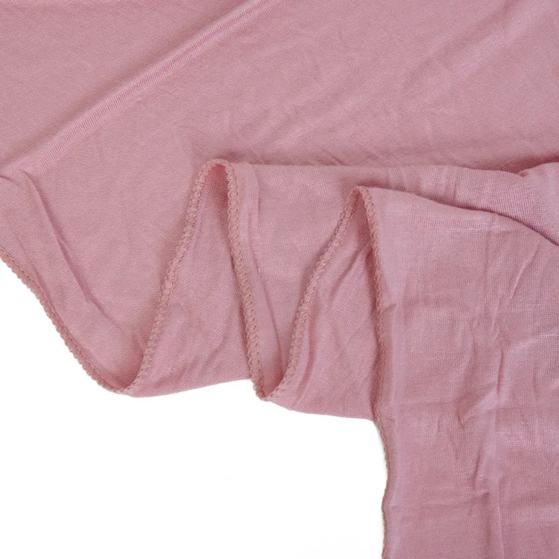 Soft Jersey Instant Hijab, Pre-Sewn 60 × 170 cm