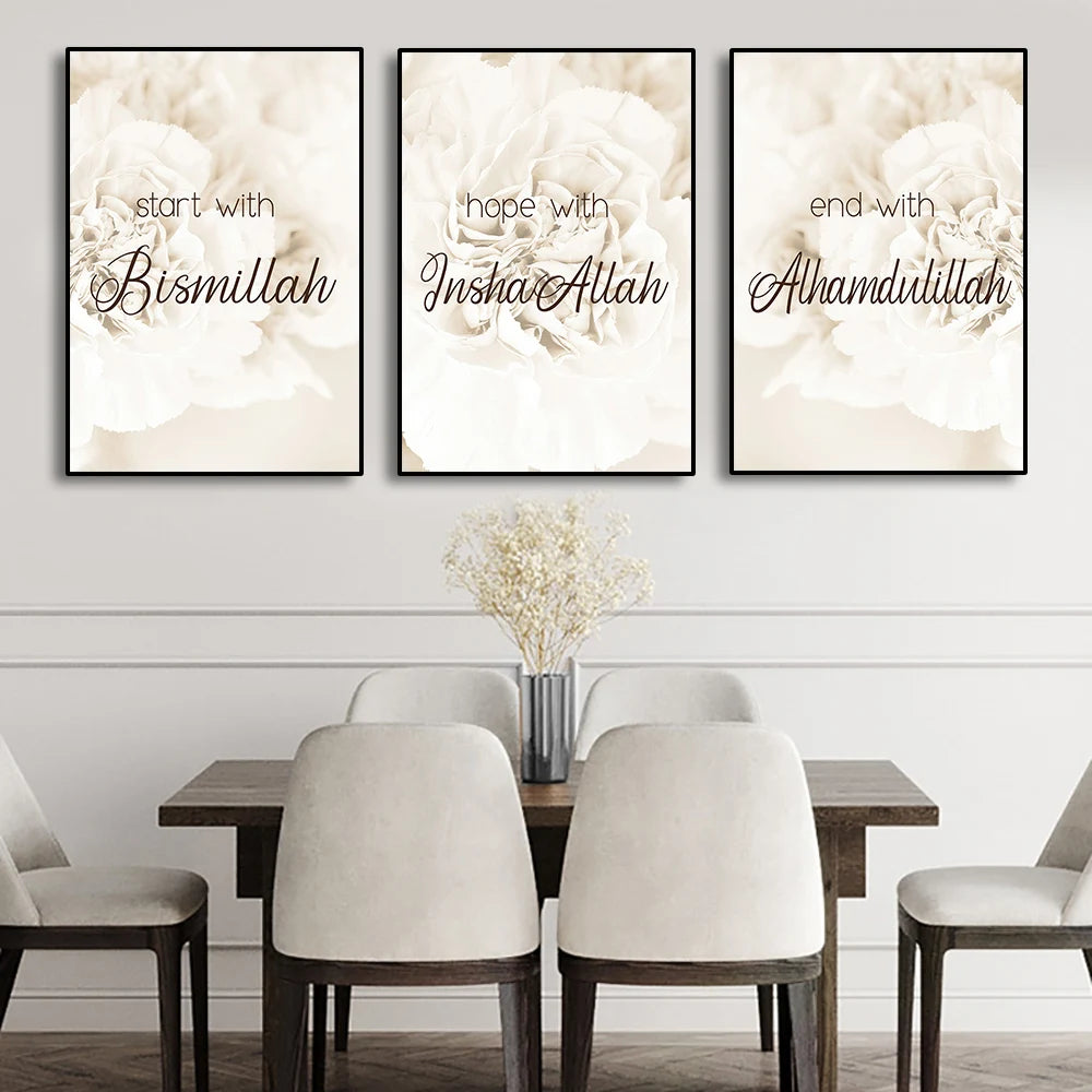 Islamic Calligraphy Wall Art