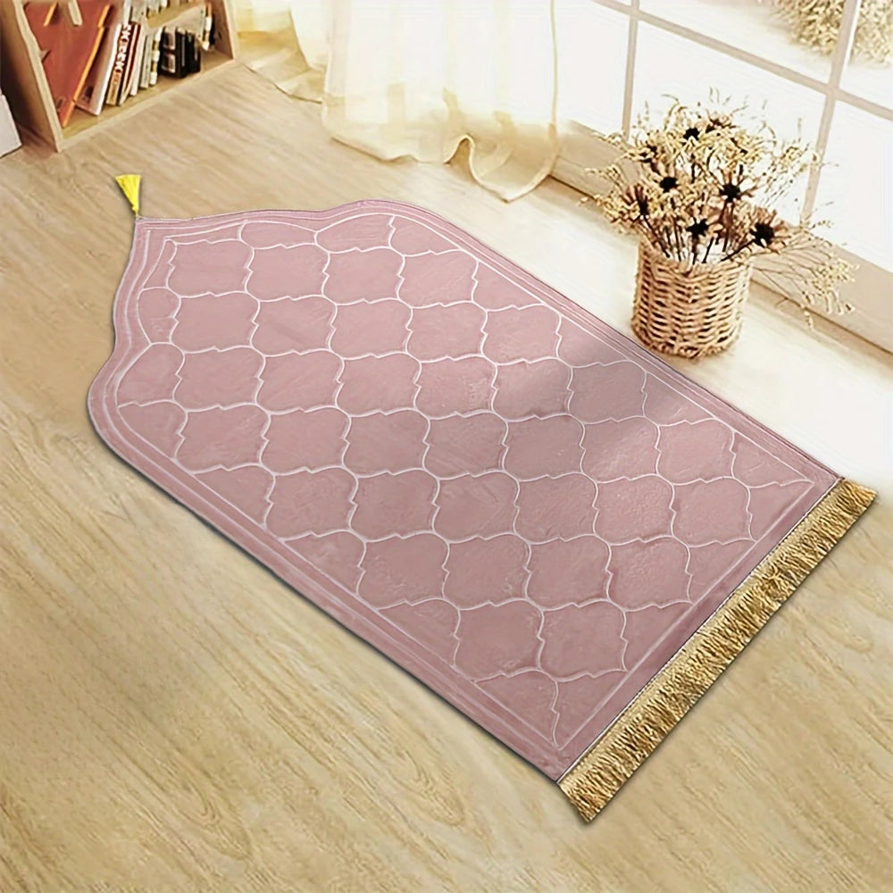 Printed Plush Prayer Mat