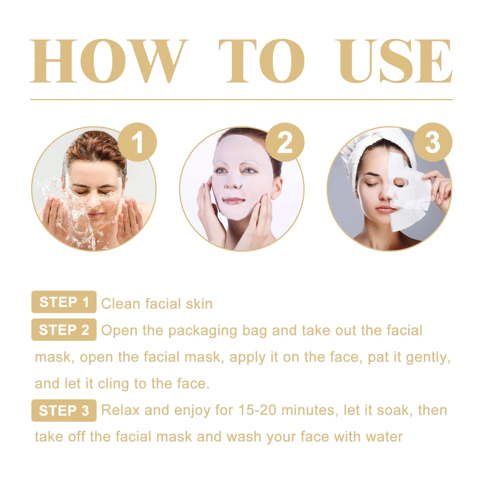 Collagen Anti-Wrinkle Face Mask (10pcs)