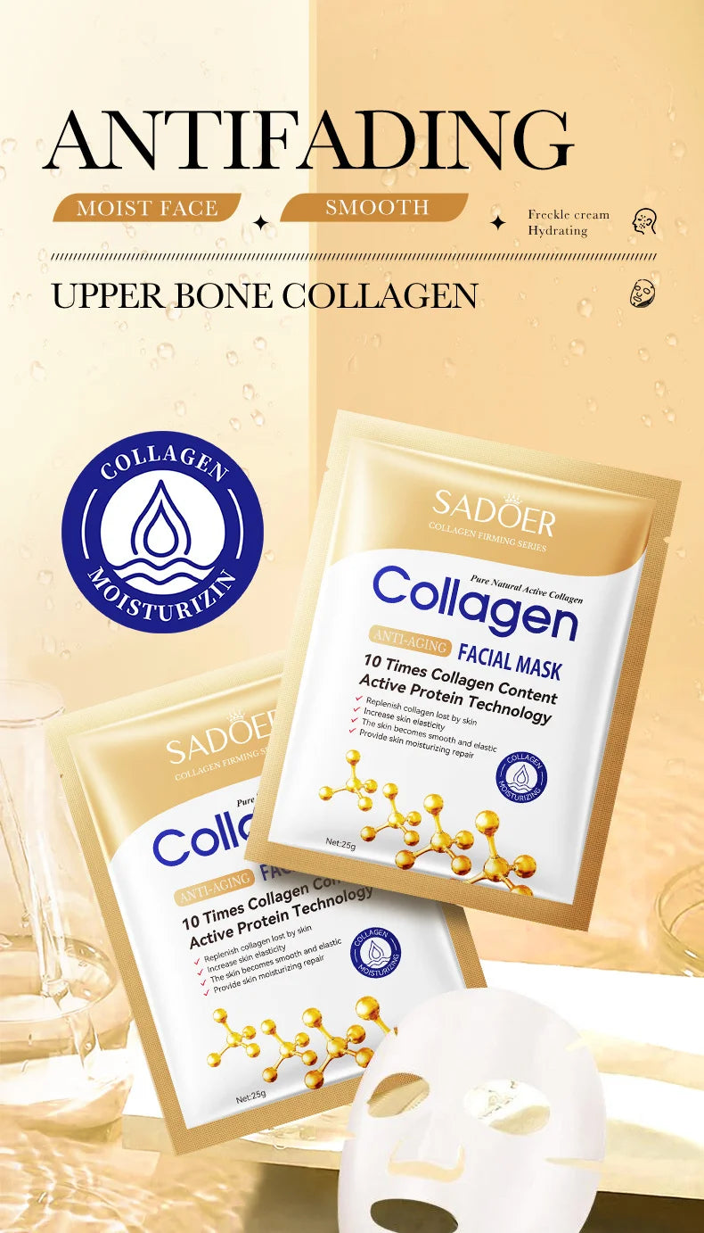 Collagen Anti-Wrinkle Face Mask (10pcs)