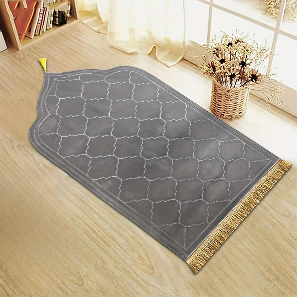 Printed Plush Prayer Mat