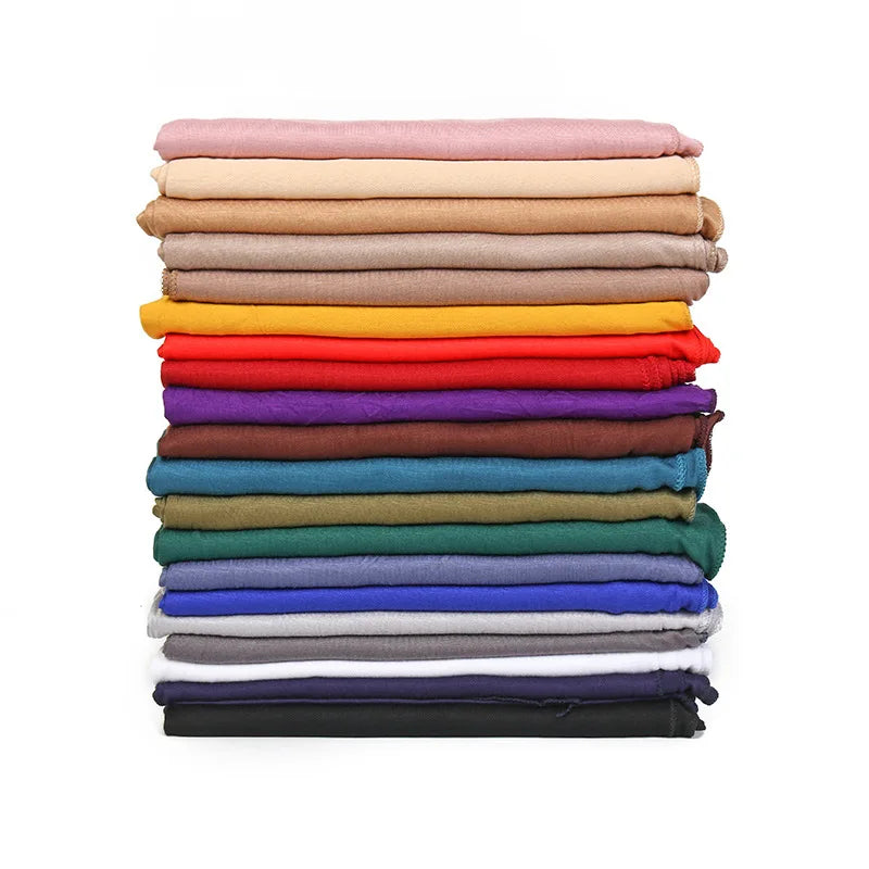 Soft Jersey Instant Hijab, Pre-Sewn 60 × 170 cm