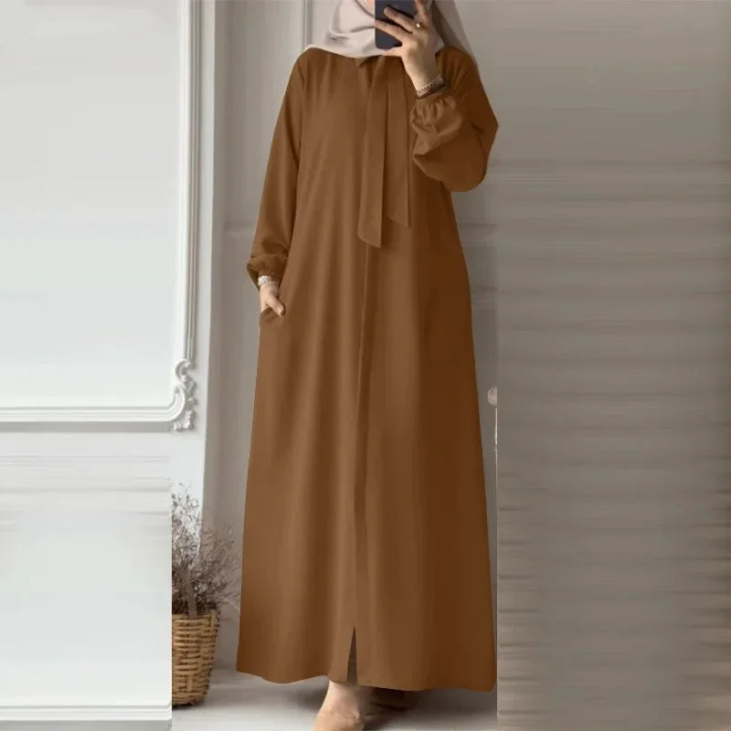 Dubai Full Length Abaya Robe