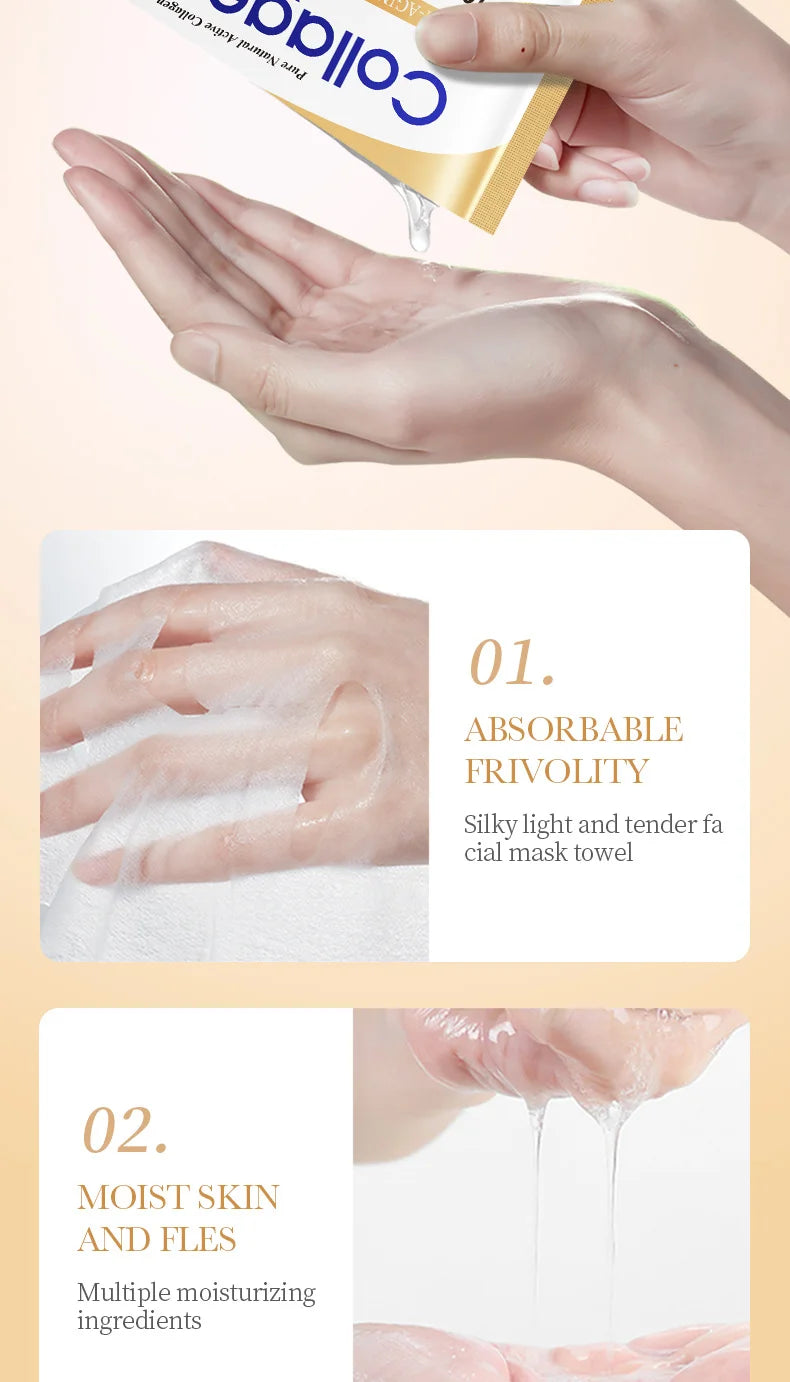 Collagen Anti-Wrinkle Face Mask (10pcs)