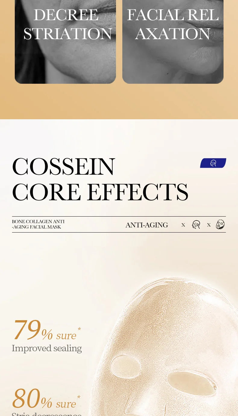 Collagen Anti-Wrinkle Face Mask (10pcs)