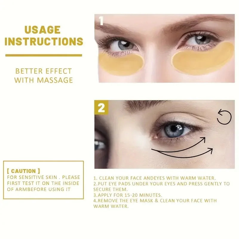 24K Gold Collagen Eye Mask