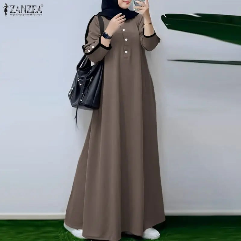 Maxi Abaya Dress