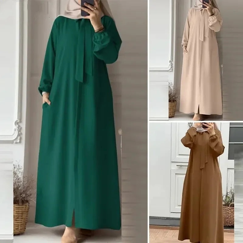 Dubai Full Length Abaya Robe