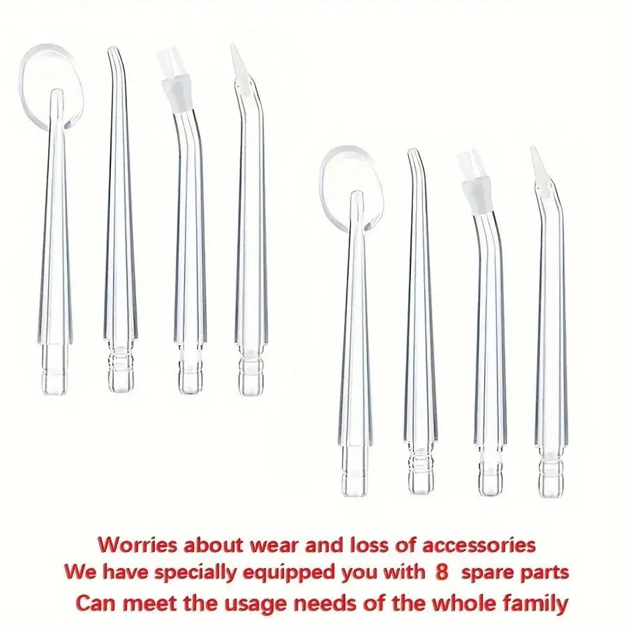 Replacement Oral Irrigator Nozzles (8-Pack)