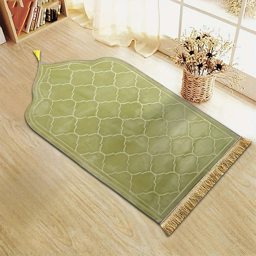 Printed Plush Prayer Mat