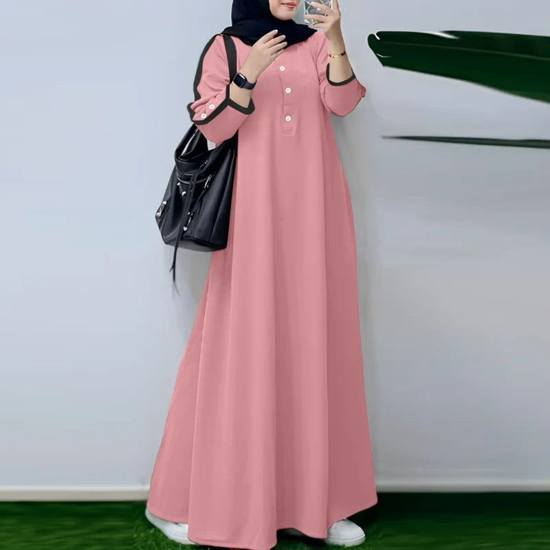 Maxi Abaya Dress