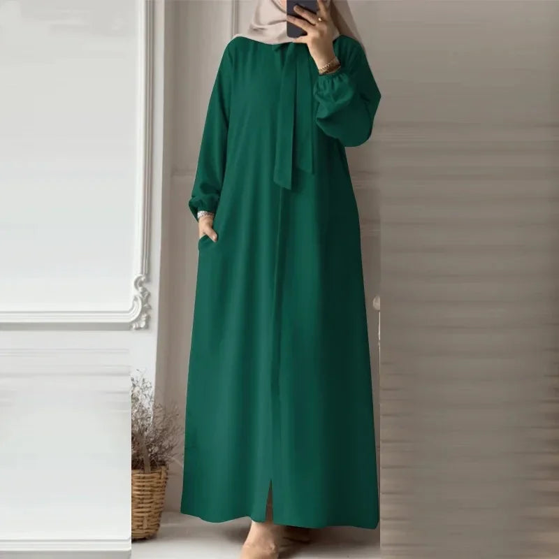 Dubai Full Length Abaya Robe